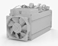 Antminer Cryptocurrency Mining Hardware 3d model