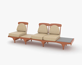 Bench 3D model