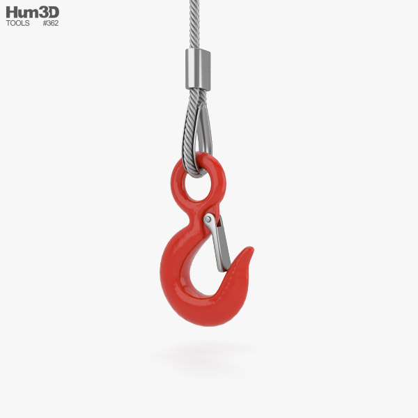 Lifting Hook 3D model