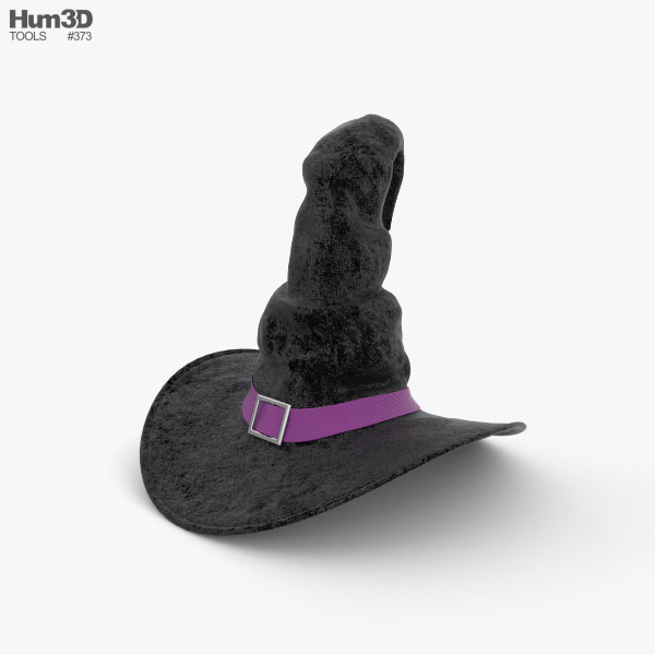 Sombrero de bruja Modelo 3D
