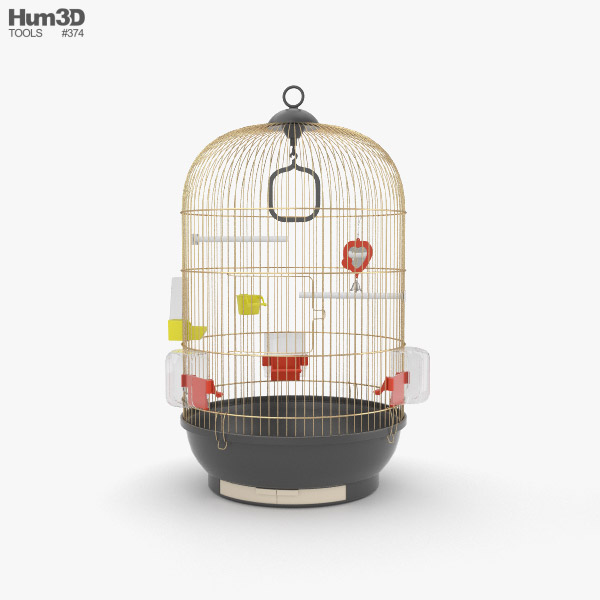 Cage à oiseaux Modèle 3D