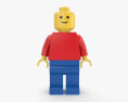 Homem Lego Modelo 3d