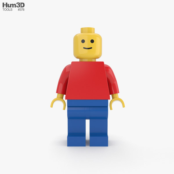 Lego Man 3D - Characters on