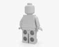 Uomo LEGO Modello 3D