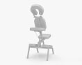Cadeira de Massagem Modelo 3d