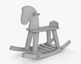 Cheval à bascule Modèle 3d