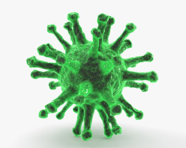 Virus 3D model