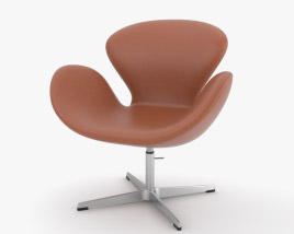 Cadeira cisne Modelo 3d