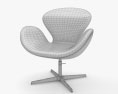 Swan Chair 3d model