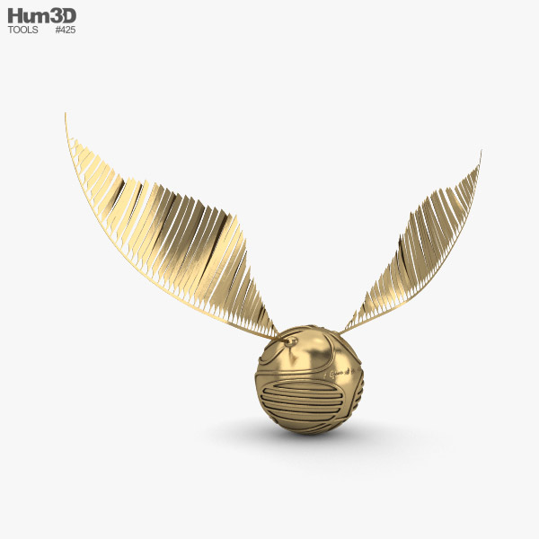 Golden Snitch 3D model - Life and Leisure on Hum3D