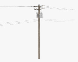 Electric Pole 3D model