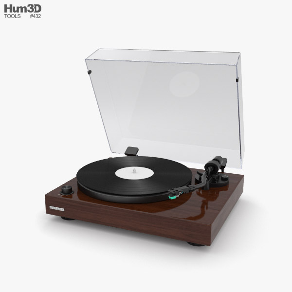 Record Player 3D model