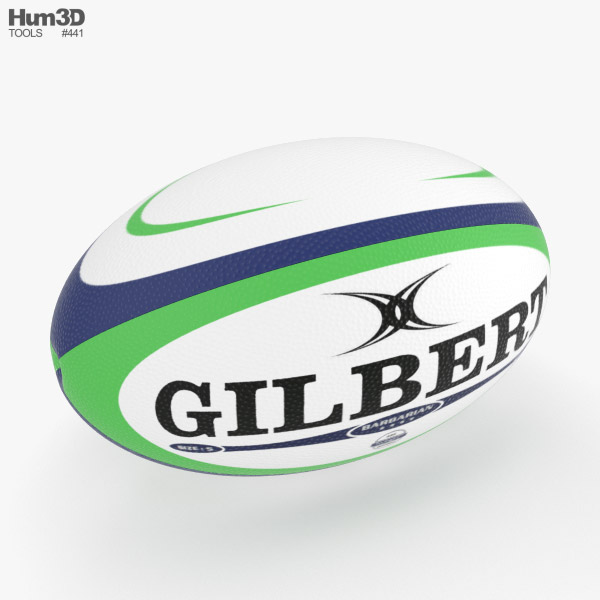 Pelota de rugby Modelo 3D