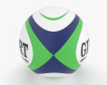 Rugby Ball 3d model