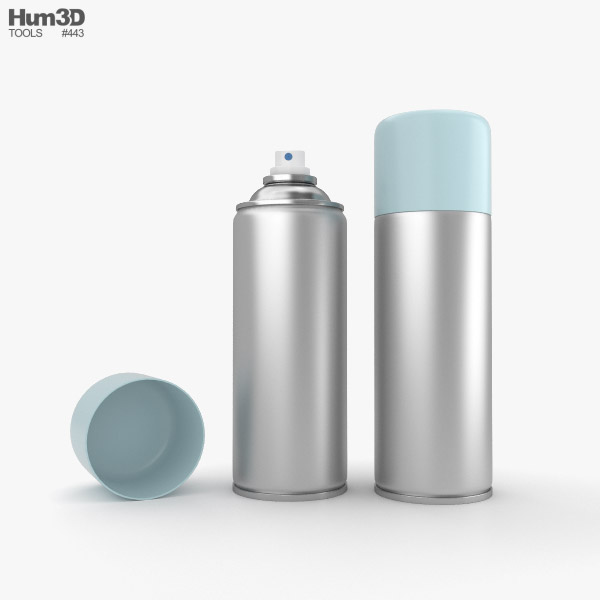 Spray Can 3D model