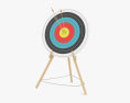 Archery target 3d model