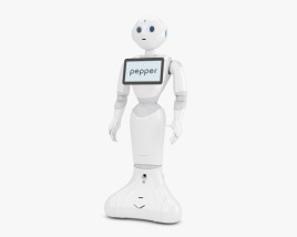Pepper робот 3D модель