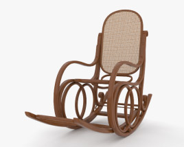 Cadeira de balanço Modelo 3d