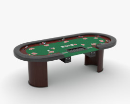Tavolo da poker Modello 3D