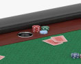 Poker Table 3d model