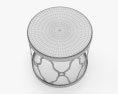 Round side table 3d model