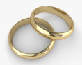 結婚指輪 3Dモデル