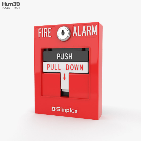 Fire Alarm 3D model