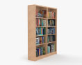 Bücherregal 3D-Modell