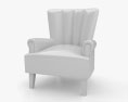 Better Homes and Gardens Accent chair 3D 모델 
