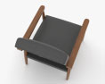 Better Homes and Gardens Flynn Mid-Century Wood Chair 3d model