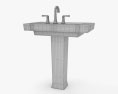 Раковина для ванної кімнати 3D модель
