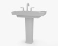 Раковина для ванної кімнати 3D модель