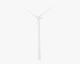 Вітрова турбіна 3D модель