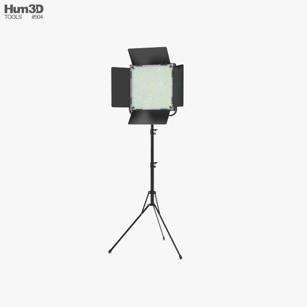 Luz de estudio Modelo 3D