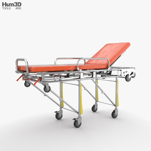 Stretcher 3D model