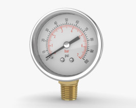 Pressure Gauge 3D model