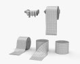 Туалетний папір 3D модель