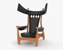 Sergio Rodrigues Armchair 3D model