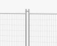 Construction Site Fence 3d model