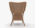 Rattan chair 3d model