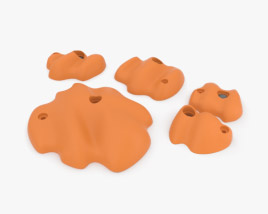 Climbing Holds 3D model