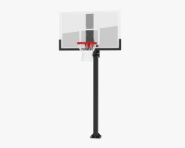Фіксоване баскетбольне кільце 3D модель