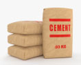 Cement Bag 3d model