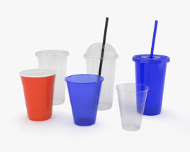 Plastic Cup 3D model