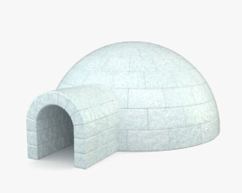 冰屋 3D模型