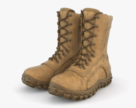 Military Boots 3D model