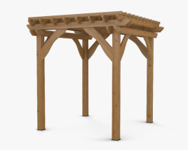 Pergola 3D model
