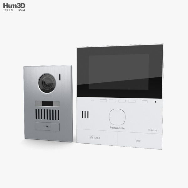 Intercom Modèle 3D
