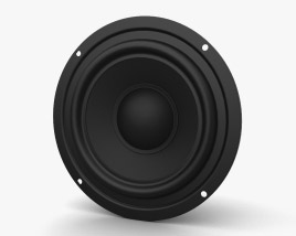 Bass Loudspeaker 3D model