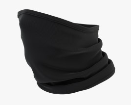 头巾面罩 3D模型